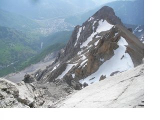 La P.San Ippolito e la conca di Bardonecchia ..dai pendii finali della Melchiorre