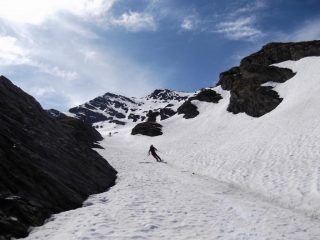 si scende fin che c'e' neve!