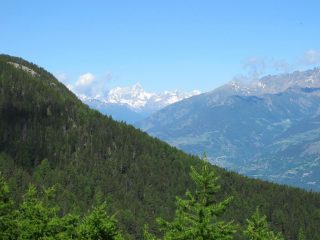 Uno scorcio di Grandes Jorasses