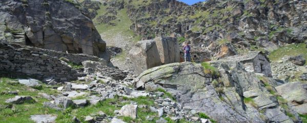 al  ritorno fermata all'alpe Meyes Damon molto suggestiva....