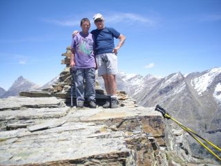 in vetta al Mont Candelly....