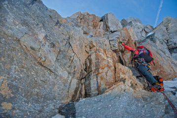 Chiodo sul passo di III°