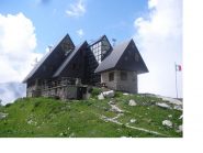 Il rifugio Garelli di passaggio...