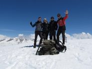 Gruppo in cima