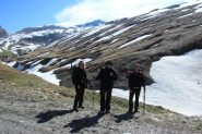 Maria Carla, Davide e Andrea pronti alla partenza dal Pont de Neige (9-6-2012)