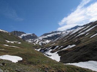 Innevamento alla partenza dal Pont de la Neige