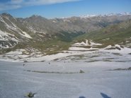 Discesa verso Saint Veran