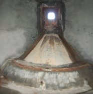 Casamatta nella parte superiore all'entrata secondaria