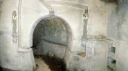 Accesso e rampa di scale dalla casamatta