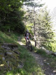 primo tratto verso il Bonsapel straordinariamente in piano!!