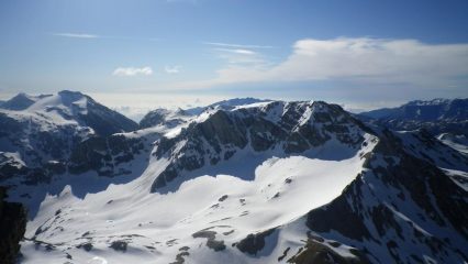 Il Sommeiller in gran spolvero oggi 
