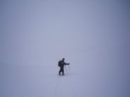 quota 3300,visibilità vicina allo zero...