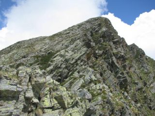 Cresta ovest del Mont Roux