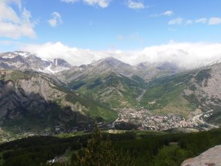 01 - vista sulla conca di Bardonecchia