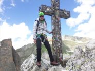 Rocca Provenzale, in cima , da solo !!