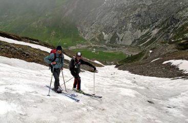 Il penultimo canale,ancora sciabile
