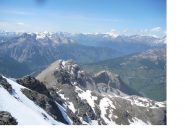 L'intera traversata..vista dalla vetta del Roc del Boucher