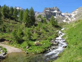 poco prima del rifugio