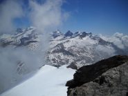 Vista mozzafiato dalla punta...non ci sono parole sul panorama dei 4000  