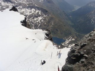 uno sguardo verso il lago agnel
