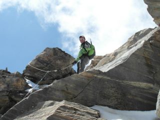 Ivan sulla punta con il canapone 