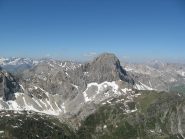 Rocca la Meja dalla cima  
