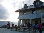 Rifugio Chabod al ritorno