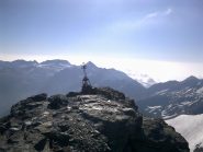la cima dall'alpe del gran miol all'alba