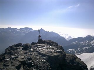 la cima dall'alpe del gran miol all'alba