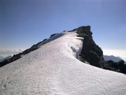 la cresta finale sul lato ovest