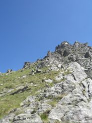 la cima vista dal colle