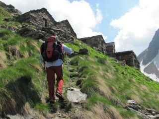 Arrivo al Rifugio Ferioli
