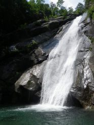 la bellissima cascata