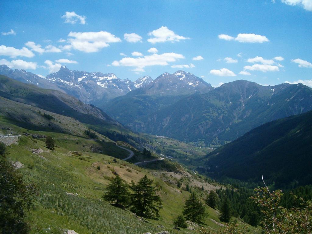 panorama versante salita