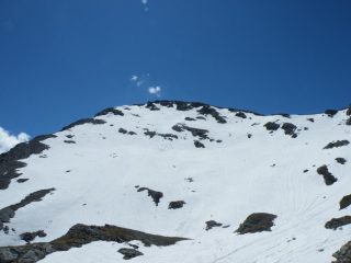 il M.Apenna visto dai pressi del bivacco