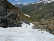 Poche curve alla fine della neve