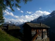 salendo in serata sopra Sass