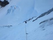 superata la terminale procediamo in conserva lunga protetta