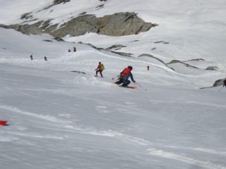 Neve ancora bella nella parte bassa