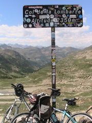 l'arrivo al Colle