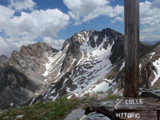 dal Colle Vittorio verso l'Oserot