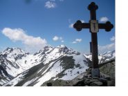 Il M.Lusse' e il Colmet dalla vetta...