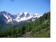 Il Paramont...salendo alla Pouignenta