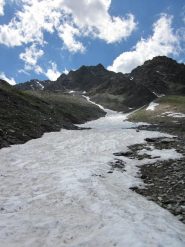 l'ultima lingua di neve