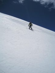 Neve liscia e perfetta.