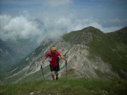 In basso il Passo Ciotto Mieu