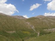 16 - nel vallone, a quota 2300 circa, visibili Monte Terra Nera e Cima Clausis