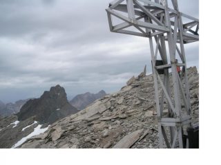 Il Pic du Pelvat dal Pelvo di Ciabrera...