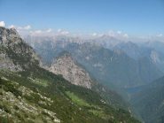 verso il lago del Mis e i Monti del Sole