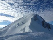 cresta di salita al Monte bianco